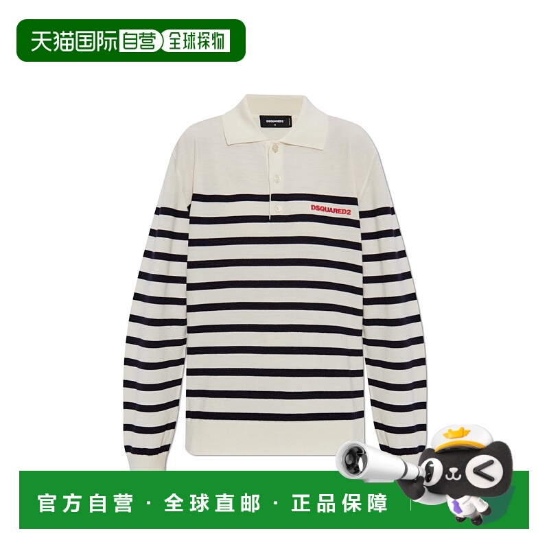 1h可退 DSQUARED2 女士POLO衫 S75HA1392D13153961 AW2025长袖