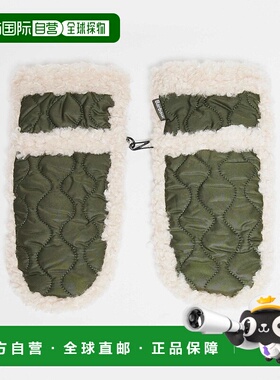 1h可退 潮奢 barbour 巴伯尔 女士 Marnie 防水橄榄绿绿色连指手