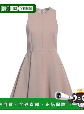 1h可退 潮奢 Ami Paris 女士 短款连衣裙 brown棕色 舒适时尚