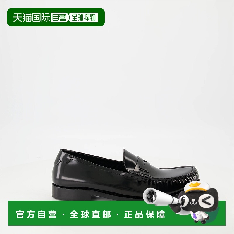1h可退 潮奢 Saint Laurent 圣罗兰 男士 徽标乐福鞋 670231AAA7R