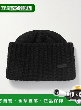 1h可退 潮奢 Saint Laurent 圣罗兰 男士 徽标毛线帽 7194173Y205