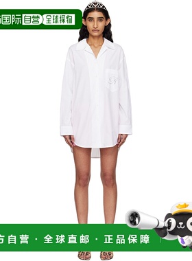 1h可退 潮奢 Blumarine 蓝色情人 女士 白色衬衫 P522C335A