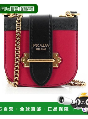 PRADA 女士单肩包 1BH0562BB0F0C9F SS2021 红色 logo单肩WOC