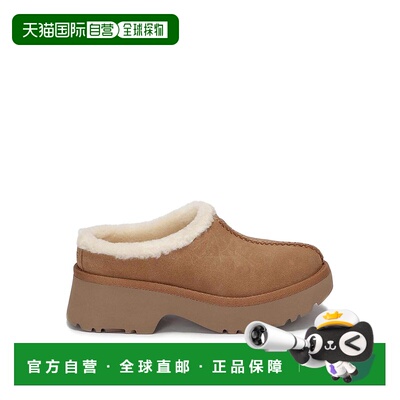 UGG 女士拖鞋 1162510CHESTNUT AW2025 棕色 W New Heights Cozy