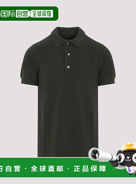 1h可退 TOM FORD 男士POLO衫 JPS011JMT013GAL SS2026 绿色