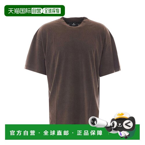 Represent 男士T恤 INM10002517 AW2026 棕色 圆领T支付后1h可退