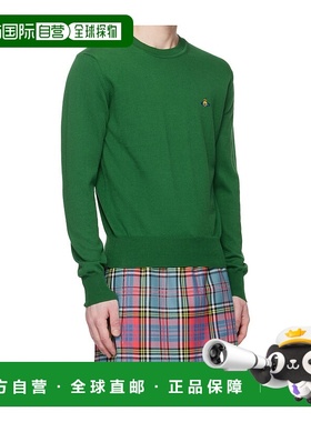 VIVIENNE WESTWOOD 男士针织毛衣 2701000GY000TM411FORESTGREEN