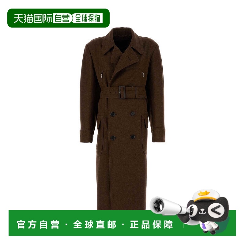 1h可退 PRADA 男士大衣 UC543ISOOO171MF0005 AW2025 棕色