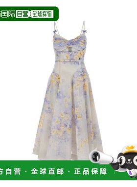 ZIMMERMANN 女士连衣裙 2445DR251LIF SS2025 花色 White Midi Dr