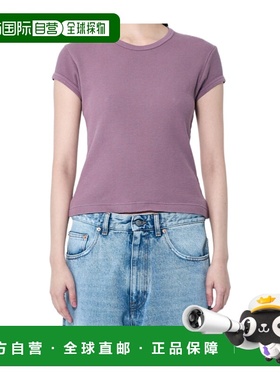 ACNE STUDIOS 女士T恤 CL0332ADB SS2025 紫色 短袖T恤