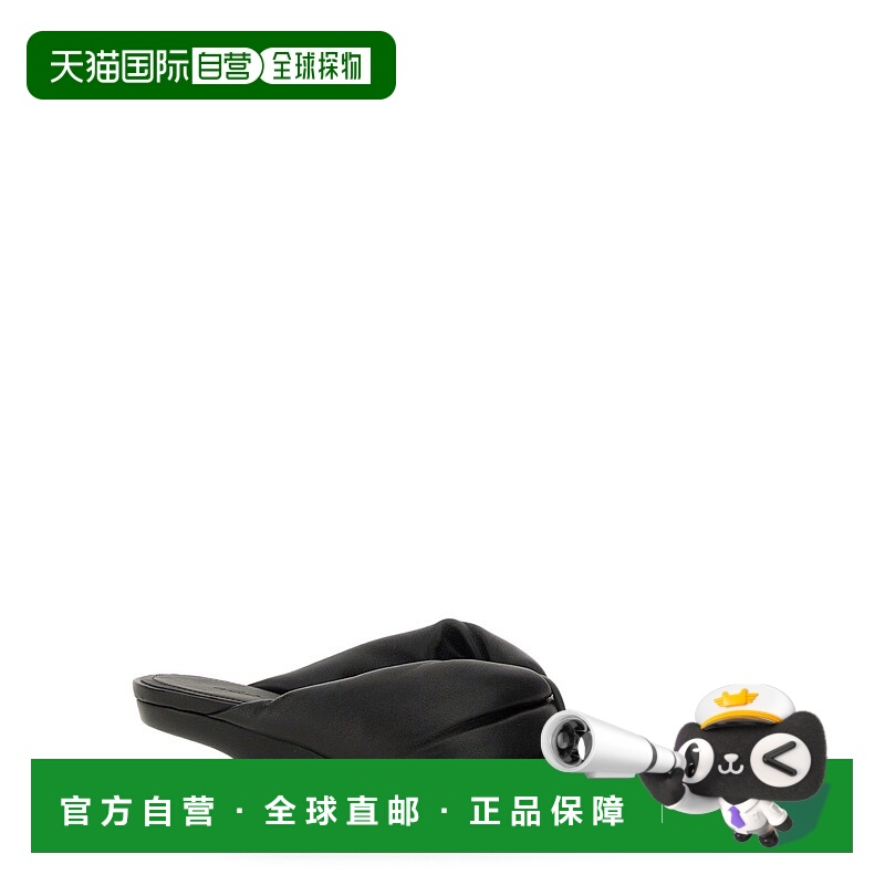 1h可退 潮奢 rick owens 瑞克 欧文斯 女士 皮质凉鞋 RP01E7858LB