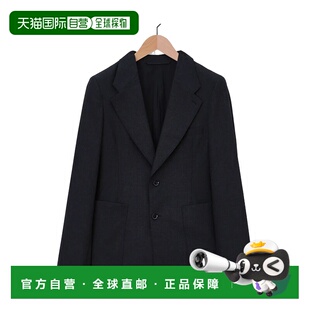 AW2024 JA1048LF414BK997 黑色 翻领长袖 外 LEMAIRE 西装 女士西服