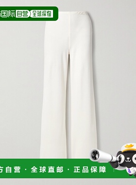 1h可退 潮奢 Staud 女士 Stroll 绉纱阔腿裤 R25S4135TPIVY休闲裤