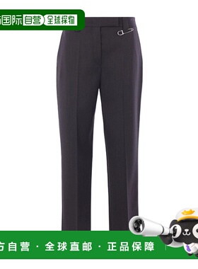 PRADA 女士休闲裤 P267J170PSOOOF0308 灰色 AW2025直筒裤