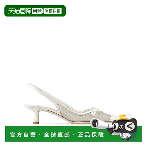 JIMMY CHOO 女士拖鞋 J000164511LATTE AW2026 白【付后1h可退】