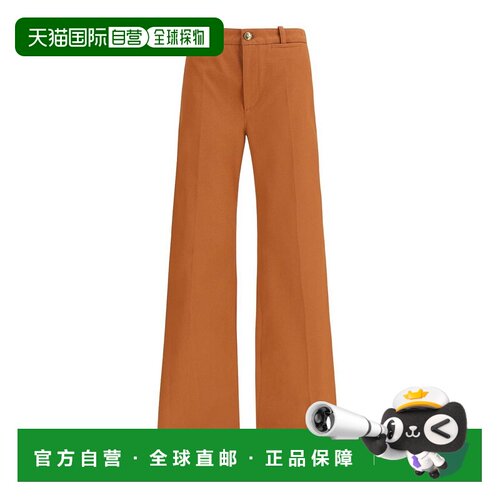 CHLOÉ 女士休闲裤 CH26SPA7604126S SS2026 棕色 HIGH WAISTED FL
