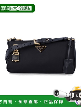 PRADA 女士斜挎包 1BC2342C8QF0002 SS2025 黑色 Prada mini Re-N