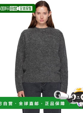 1h可退 潮奢 Tom Ford 汤姆 福特 女士 灰色 Hairy Alpaca Crewne