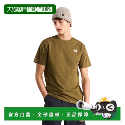 THE NORTH FACE 男士T恤 NF0A8CZ22EK SS2026 棕色短袖