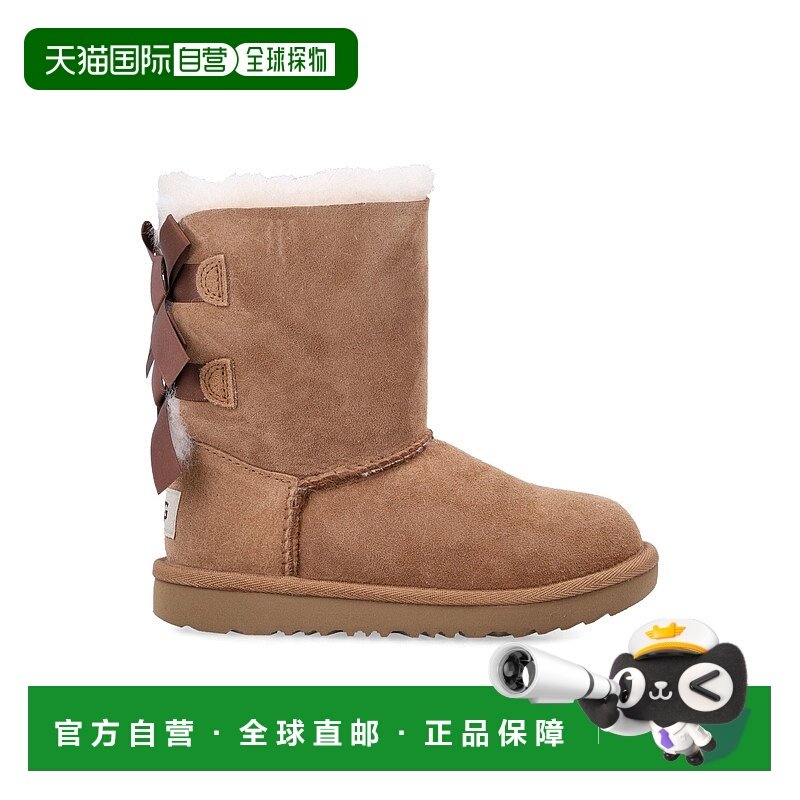 1h可退 UGG 女童童靴 1017394TCHE AW2025 棕色 BAILEY BOW II,童鞋/婴儿鞋/亲子鞋,皮靴,淘宝优惠券,粉丝福利购,淘宝优惠卷