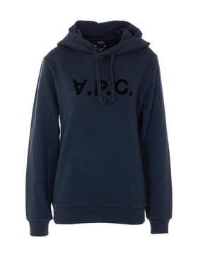 A.P.C. 男士卫衣 COHMCM27908TZE SS2026 黑色长袖