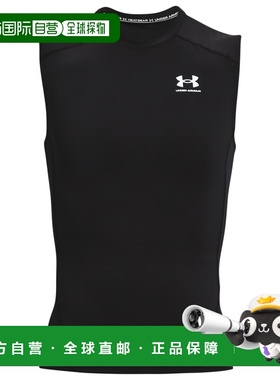 Under Armour 男士背心 0141605BLACKWHITE CO 黑色