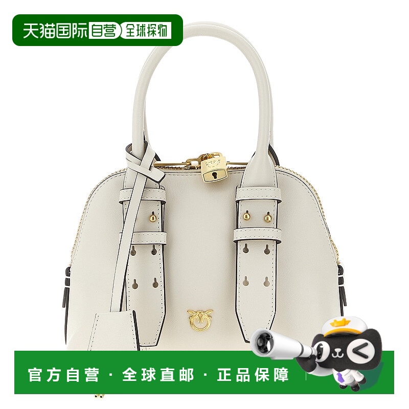 1h可退 PINKO女士手提包 105333A0QOZ14V AW2025白色 Mini esca