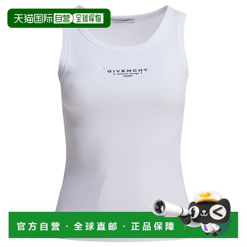 GIVENCHY 女士背心吊带 BW70FPP75N100 AW2025 白色 Sleeveless t