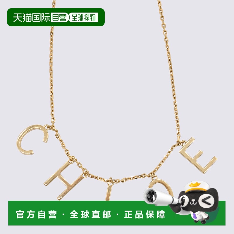 1h可退 CHLOÉ 女士项链 CH25AJN08CB79DC AW2025 金色 THE CHLOÉ