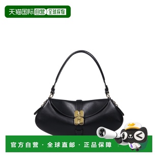 GANNI 女士单肩包 B2070049099 SS2026 黑色 Kat Baguette Should