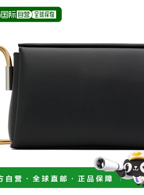 1h可退 潮奢 Marni 玛尼 女士 黑色小号 Toggle 单肩包 SBMP0132U