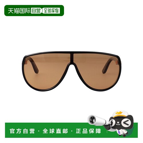TOM FORD 男士太阳镜 FT118201E SS2025 棕色 盾形太阳镜