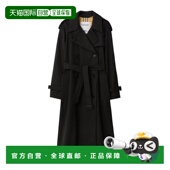 女士大衣 Castleford 81190711 BURBERRY AW2025 黑色 长款 风衣