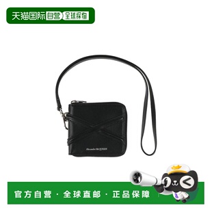 1h可退 潮奢 mcqueen 亚历山大 麦昆 男士 斜挎钱包