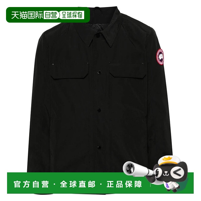 1h可退 CANADA GOOSE 男士夹克 2447M61 CO 黑色 长袖休闲夹克