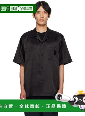 1h可退 潮奢 Sacai 男士 黑色 Where The Wild Things Are 系列衬