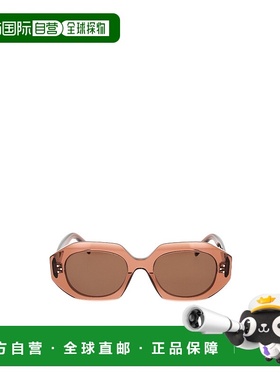 CELINE 女士眼镜 CL40319I48E AW2025 棕色 全框太阳镜