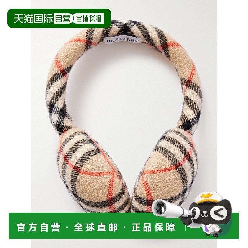 1h可退 潮奢 Burberry 巴宝莉 女士 格紋耳罩 8114031,服饰配件/皮带/帽子/围巾,帽子,淘宝优惠券,粉丝福利购,淘宝优惠卷