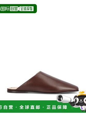 1h可退 潮奢 Loro Piana 诺悠翩雅 女士 方头穆勒鞋 FAP4426女鞋