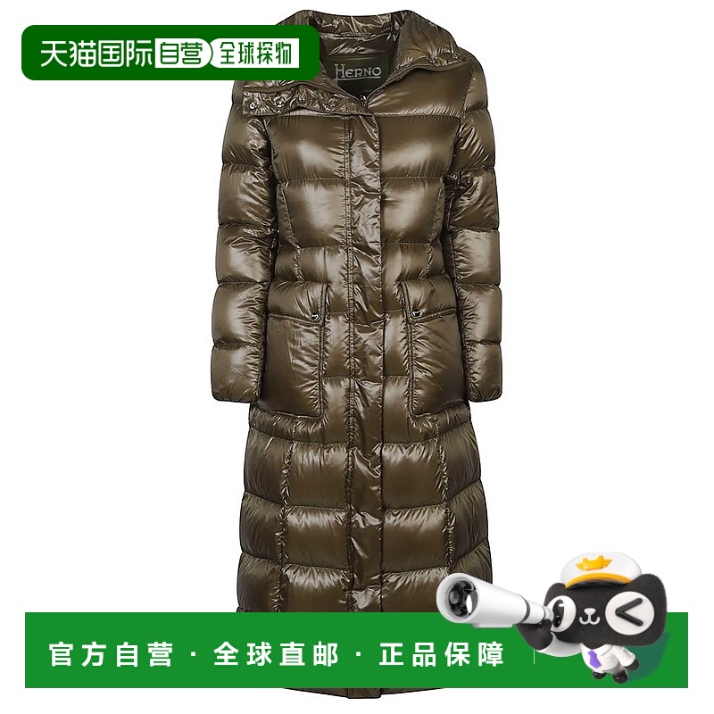 HERNO 女士外套 PI002088D12017Z AW2025 绿色