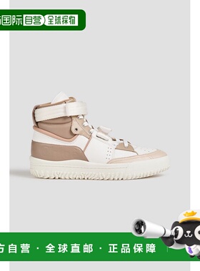 1h可退 潮奢 Chloe 蔻依 女士 Frankie 皮质高帮运动鞋 CHC22U646