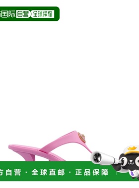 1h可退 潮奢 versace 范思哲 女士 夹趾高跟凉鞋 10209611A10983