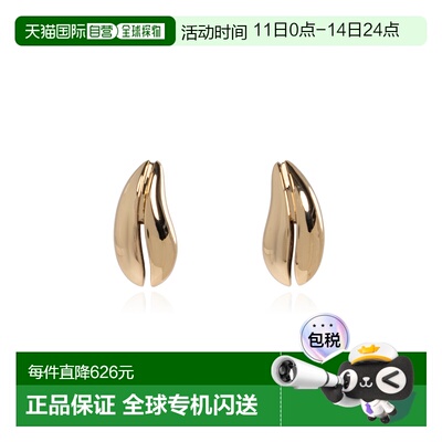 1h可退 TORY BURCH 女士耳饰 1646500200 SS2026 金色 Brass earr