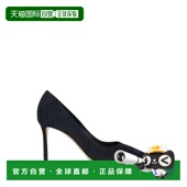 潮奢 Jimmy 周仰杰 1h可退 ROMY Choo 女士 绒面革浅口鞋