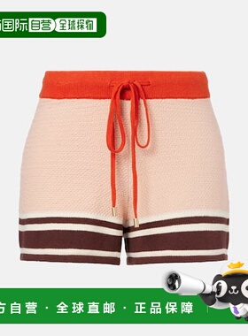 1h可退 潮奢 ZIMMERMANN 女士 Ascension 针织棉混纺短裤