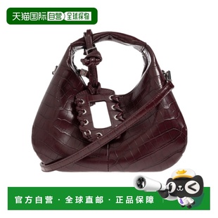 GANNI 女士斜挎包 B2070018436 SS2026 红色 拉链单肩包