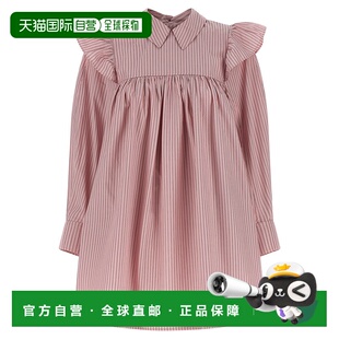 女士连衣裙 Striped A1030161868 粉红色 dress SS2026 GANNI