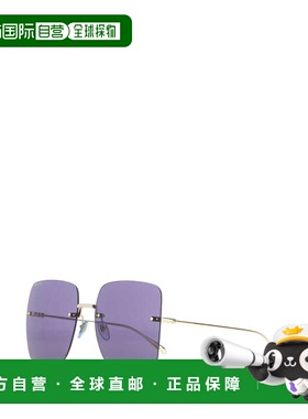 GUCCI 女士眼镜 691338I33318040 SS2023 紫色 Oversized Square