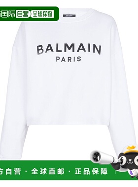 BALMAIN 女士针织毛衣 CF1JO065BB02GAB SS2025 白色