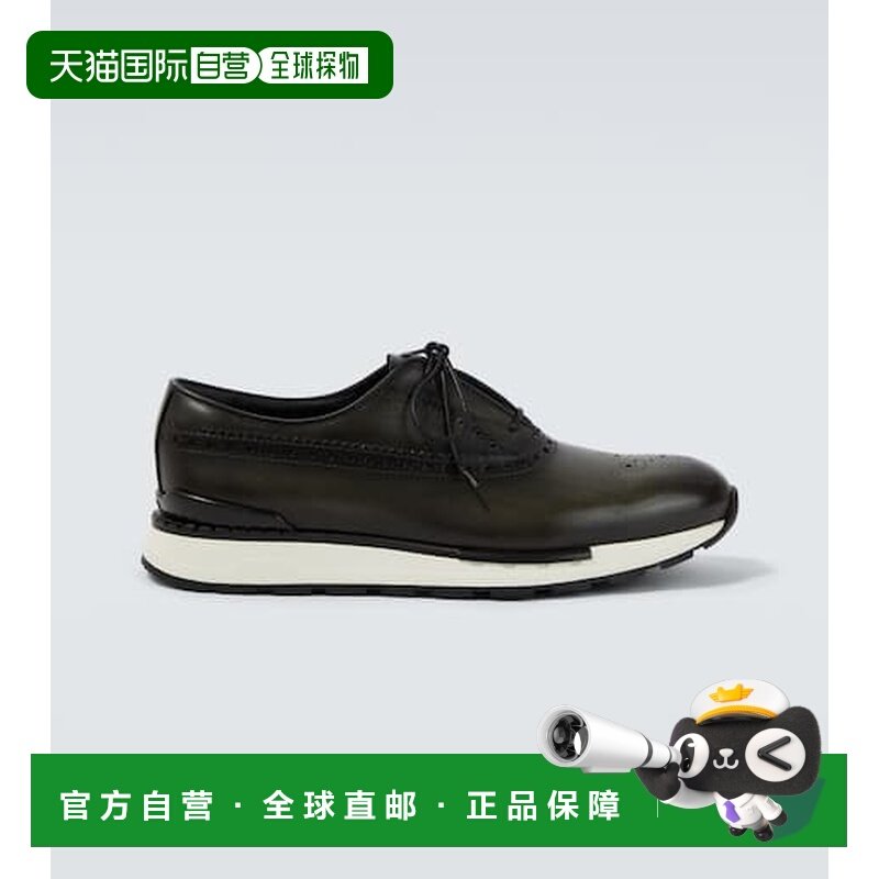 1h可退 潮奢 Berluti 伯尔鲁帝 男士 Fast Track 皮质运动鞋男鞋